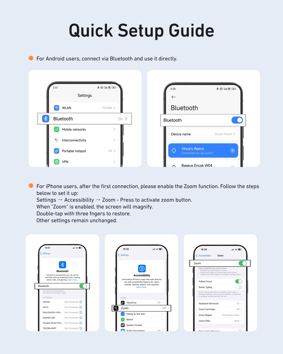 Fun Shot Magnetic Phone Camera Grip & Magnetic Selfie Light Bundle Kit